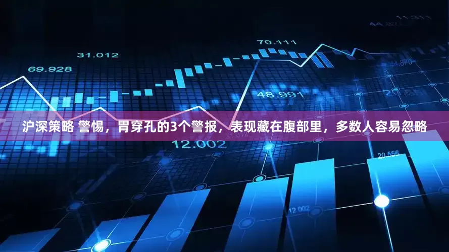 沪深策略 警惕，胃穿孔的3个警报，表现藏在腹部里，多数人容易忽略