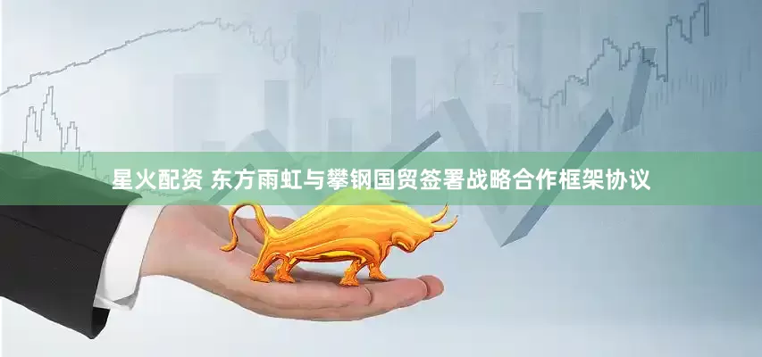 星火配资 东方雨虹与攀钢国贸签署战略合作框架协议